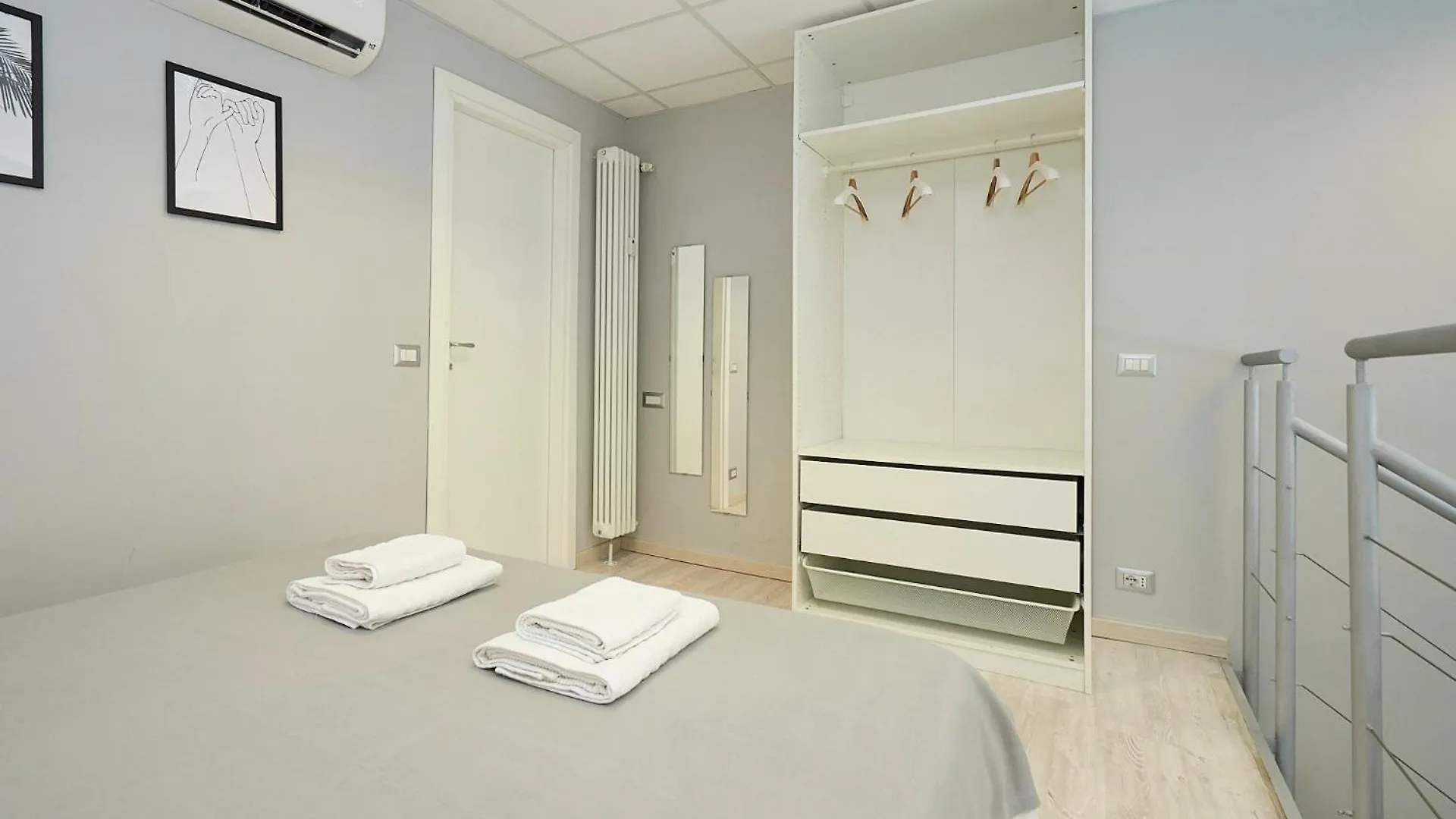 Design White Loft - Ac Wifi 10 Minutes From Duomo Apartment Milan